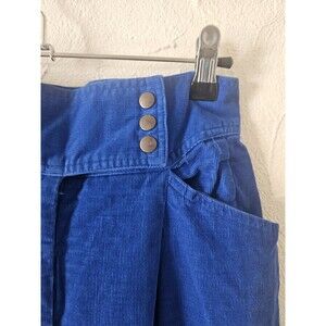 Vintage Blue Corduroy Pants Size  S By College Town